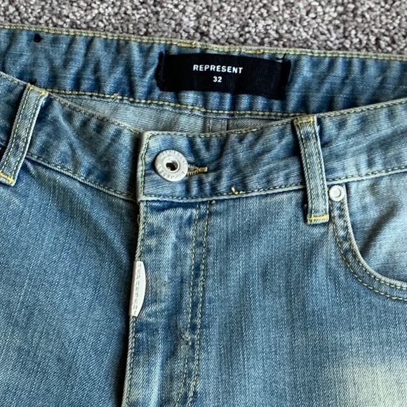 Men’s Represent denim - Picture 3 of 4